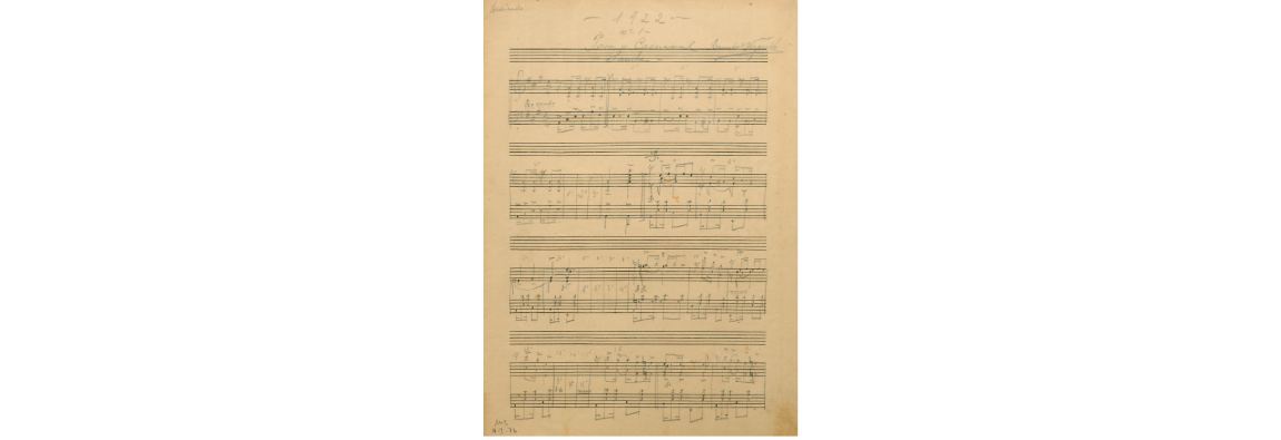 A Música 1922 marca a fase em que Ernesto Nazareth volta a se banhar puramente no espírito popular, com uma obra originalmente dedicada ao Carnaval. Porém, esta idéia foi interrompida ao se trocar seu gênero para “tango brasileiro”.