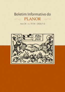 Boletim do Planor Ano 25, n. 32 - Capa