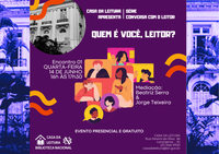 Casa da Leitura Convida | Conversa com o leitor – Quem é você, leitor? – 14 de Junho