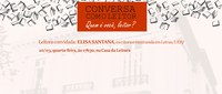 Casa da Leitura Convida | Conversa com o leitor – Quem é você, leitor? – 20 de março