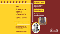 Casa da Leitura Convida | Encontros com a Literatura: contos, crônicas e poesia - 24 de maio