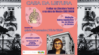 Casa da Leitura Convida | O Olhar na Literatura Teatral e na obra do Mestre Eihei Dogen