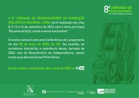 LIVE | A 8ª Jornada de Pesquisadores da FBN