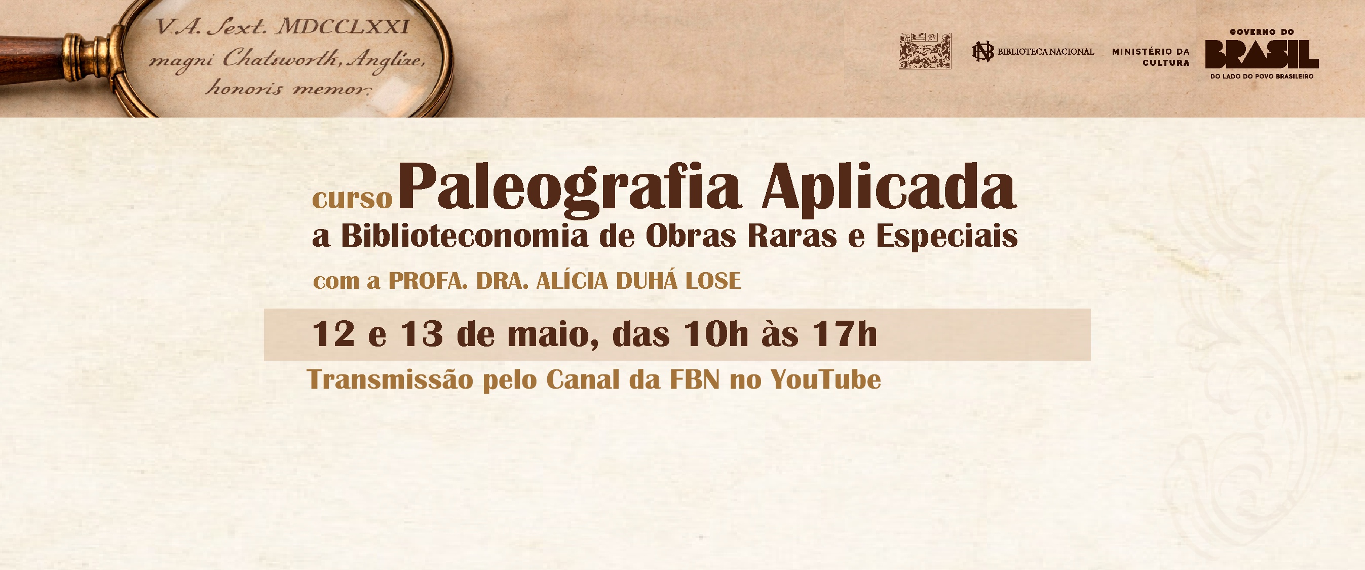 PLANOR abre agenda de 2026 com curso inédito de Paleografia aplicada a obras raras