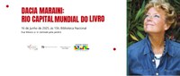 Rio Capital Mundial do Livro: Dacia Maraini na Biblioteca Nacional