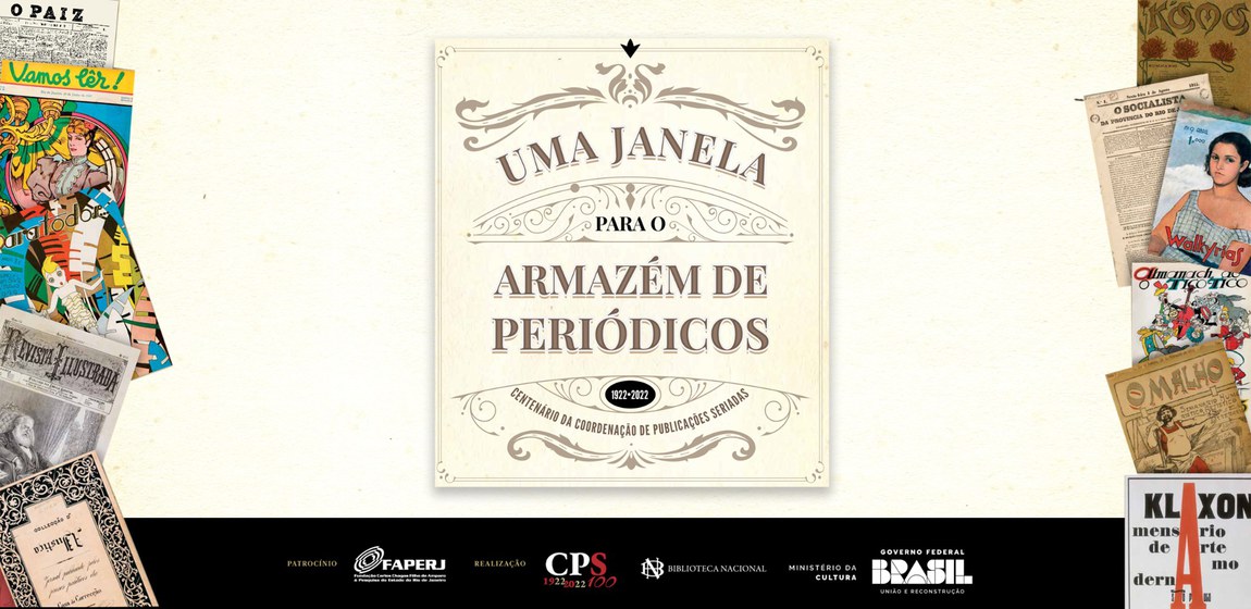 Exposição gratuita na Biblioteca Nacional passeia pela história dos periódicos no Brasil