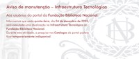 Aviso de Manutenção - Infraestrutura Tecnológica