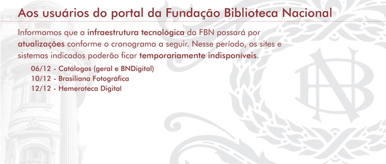 Manutenção Portal BN Digital