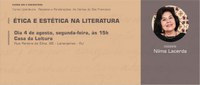 Casa da Leitura Convida | Curso Literatura, Passeios e Ponderações: As Cartas do São Francisco
