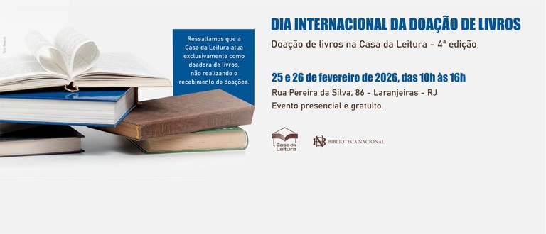Dia Internacional da Doação de Livros