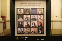 Exposição Caminhos da Independência recebe mais de 6 mil visitantes em novembro