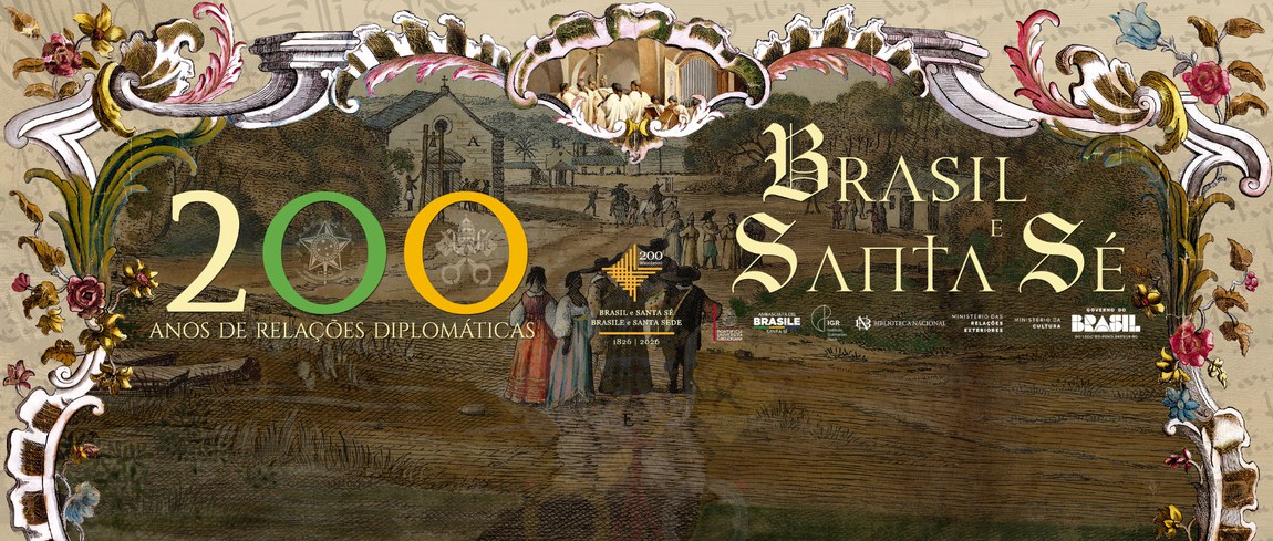 Exposição virtual celebra o bicentenário das relações diplomáticas entre o Brasil e a Santa Sé, no Vaticano