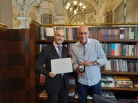 FBN recebe Nilton Caldeira, vice-prefeito da cidade do Rio de Janeiro