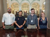 FBN recebe visita do vice-presidente de El Salvador