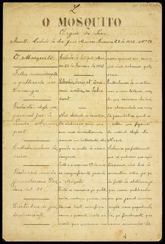 BN- Redes - Acervo da BN - Jornais manuscritos testemunhos de outro mundo - 26 de junho.jpeg