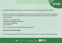 PNAP 2021 | Inscrições e dispensa de Lattes