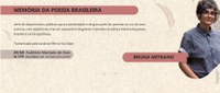 Programa Memória da Poesia Brasileira recebe Bruna Mitrano, na Biblioteca Nacional