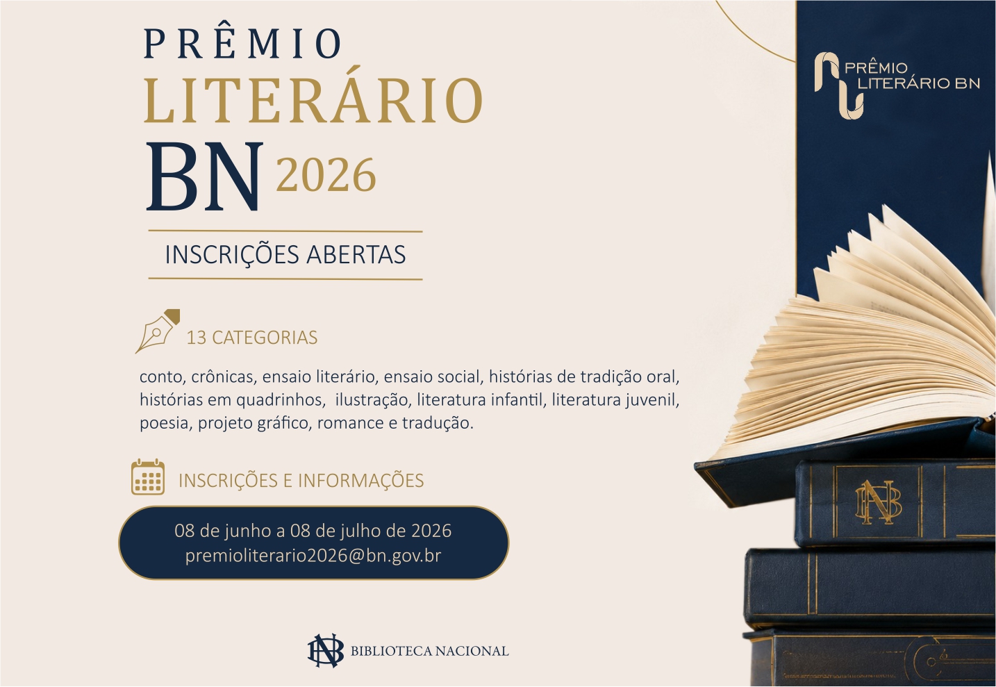 Prêmio Literário 2026