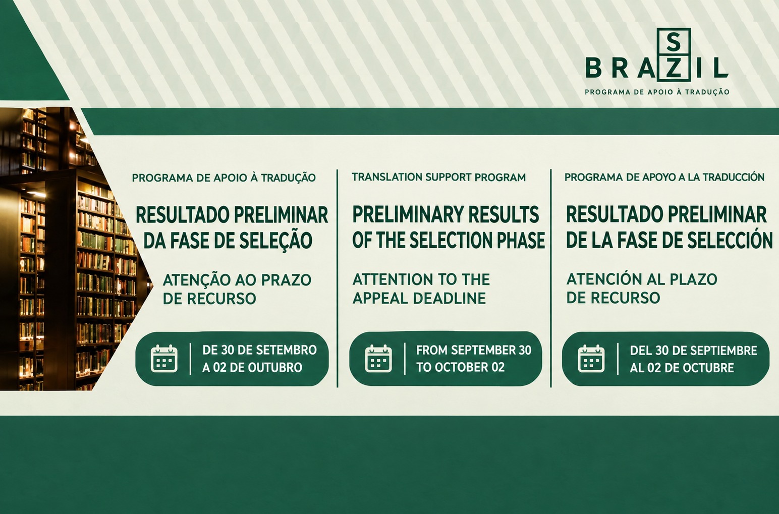 Programa de Apoio à Tradução 2026