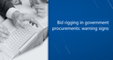 CADE releases the checklist 'Bid rigging in government procurements: warning signs'