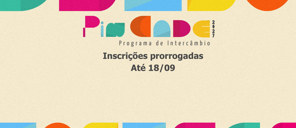 Estudantes podem se inscrever até 18 de setembro