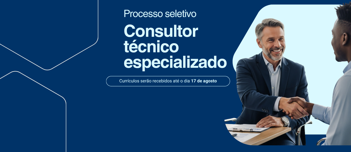 Currículos serão recebidos até o dia 17 de agosto