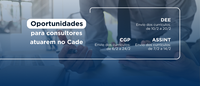 Cade divulga oportunidades para consultorias técnicas
