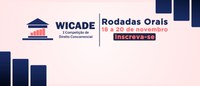 Inscrições para rodadas orais da WICADE ainda estão abertas