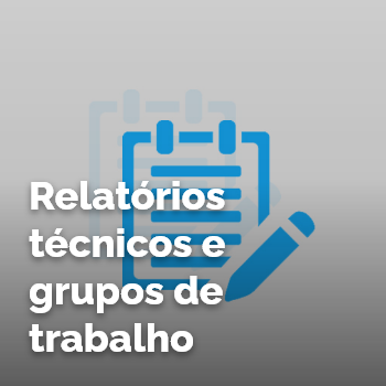 RELATÓRIOS TÉCNICOS E GRUPOS DE TRABALHO
