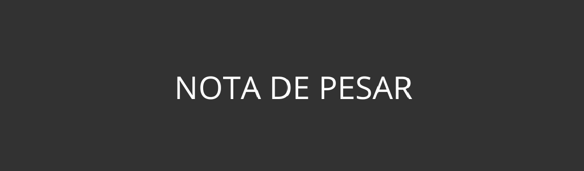 NOTA DE PESAR