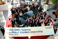 Alunos do CsF na Coreia do Sul iniciam estágio na Hyundai