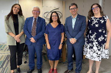 CAPES recebe visita do novo presidente do Confap