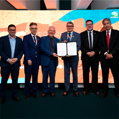 Cerimônia de assinatura de carta de intenções entre CAPES, CNPq e Confap