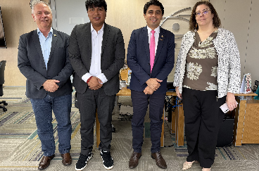 CAPES recebe a União Plurinacional dos Estudantes Indígenas