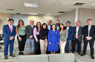 Nova diretoria do Foprop visita a CAPES