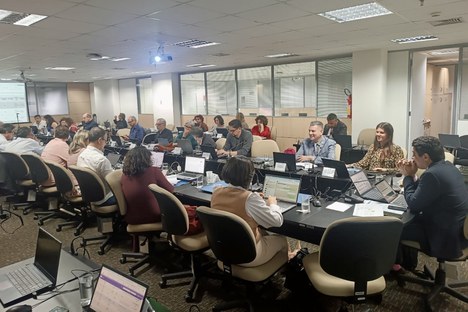 Já na quinta, 5, o colegiado continuou as deliberações, que duraram todo o dia Imagem: Guilherme Pera - CGCOM/CAPES