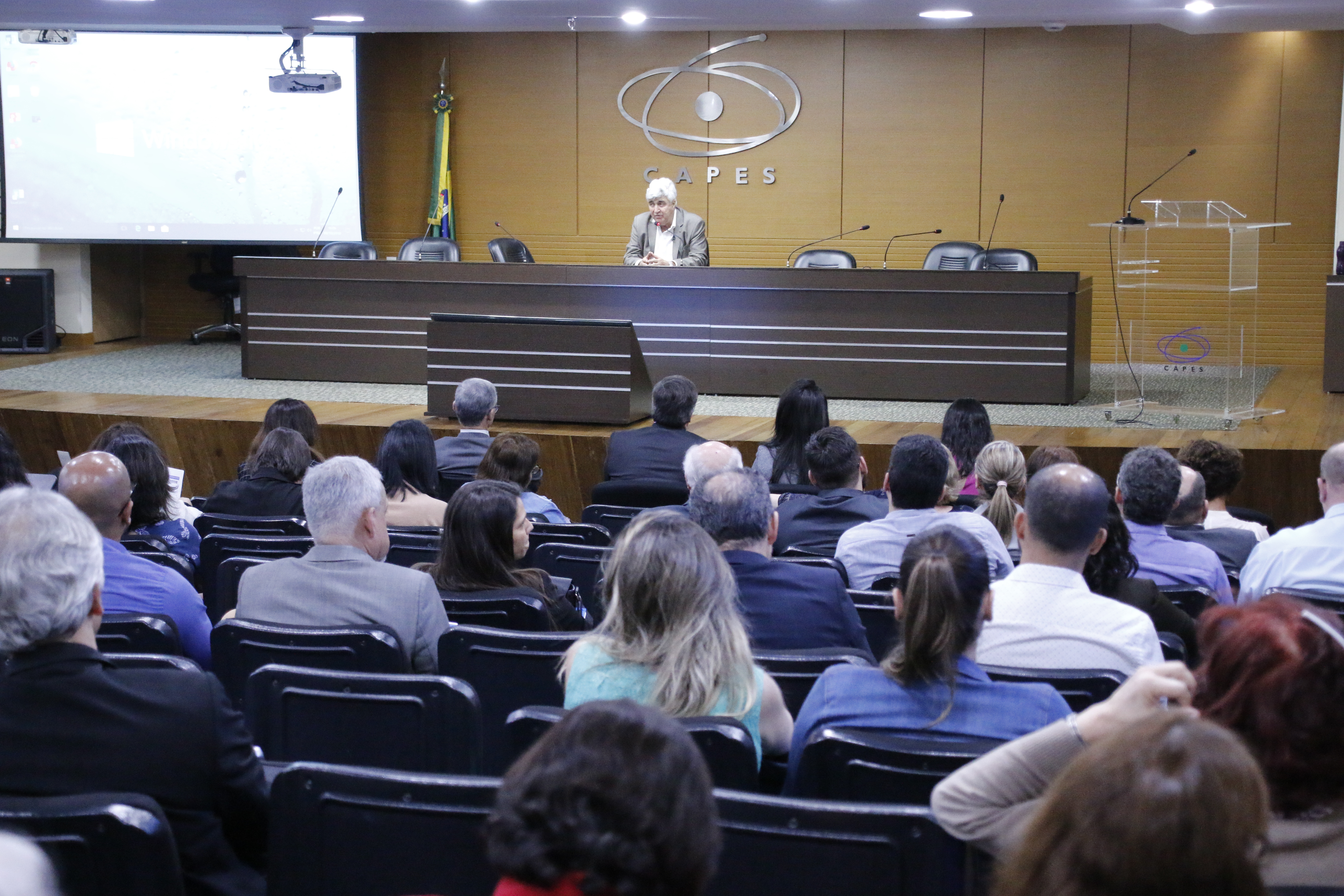 Representantes no auditório da CAPES