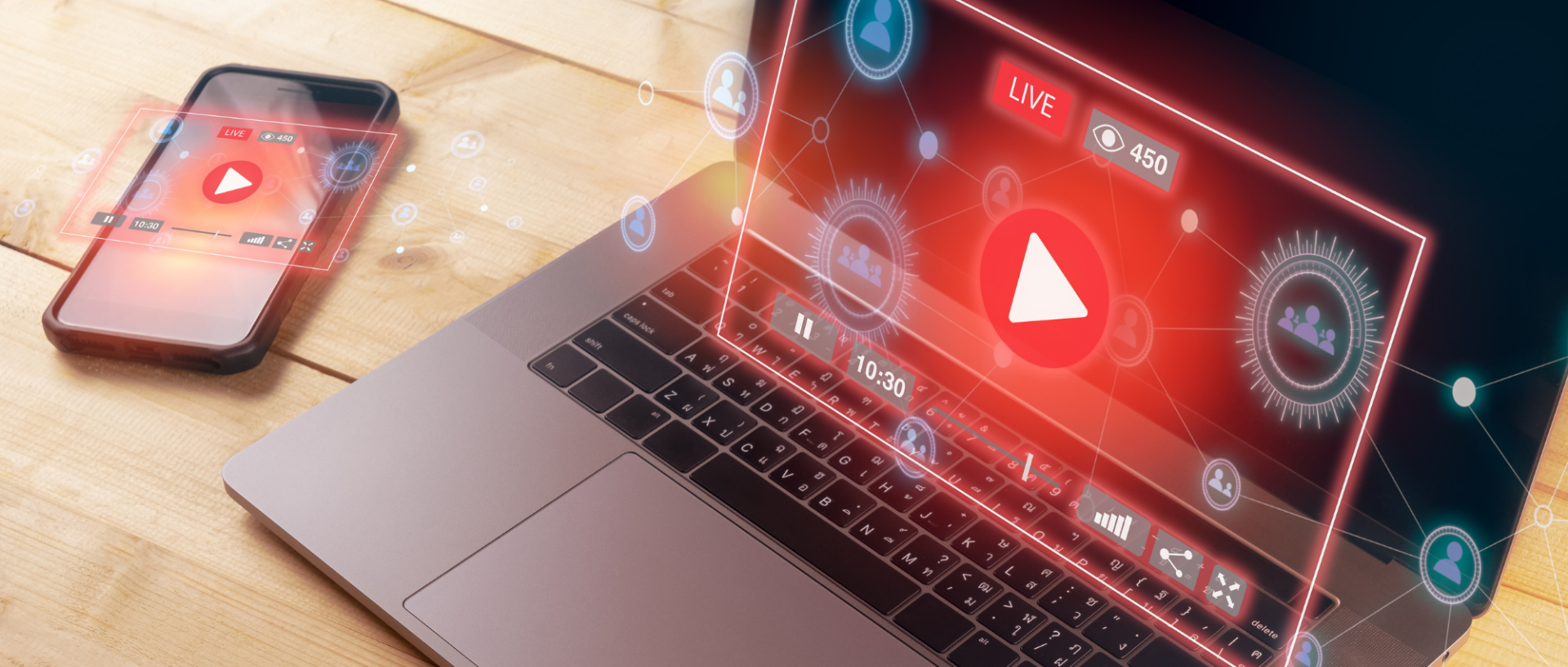 TRANSMISSÃO AO VIVO