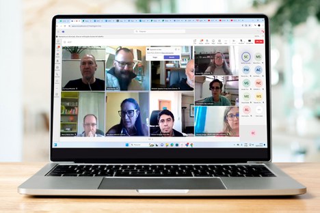 Imagem: Print da tela de reunião (Divulgação)