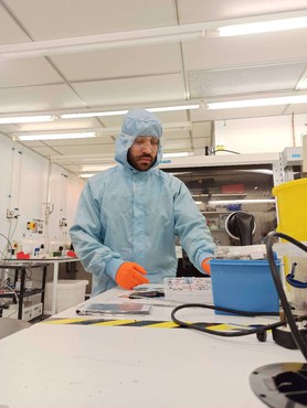 Raphael Balboni, do Programa de Pós-Graduação em Ciência e Engenharia de Materiais da UFPEL, é bolsista CAPES PrInt e fez Doutorado-Sanduíche no Reino Unido (Foto: Arquivo pessoal)