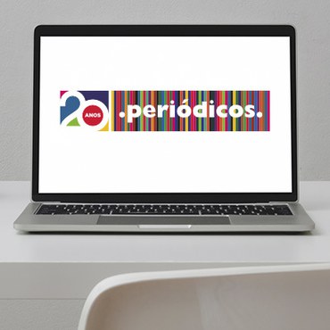 Logomarca em comemoração aos 20 anos do Portal de Periódicos (Foto: Divulgação)