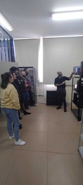 Imagem: Pesquisador durante o estudo (Arquivo pessoal)