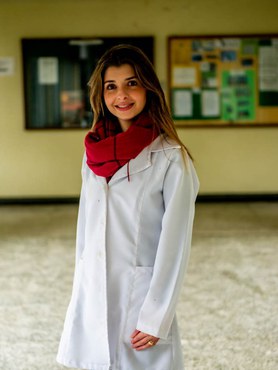 Imagem: Bolsista Maiara de Jesus Bassi (Marcos Solivan/Sucom-UFPR)