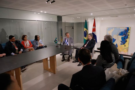 Imagem: Parceria celebrada durante a CRES+5 (Naiara Demarco - CGCOM/CAPES)