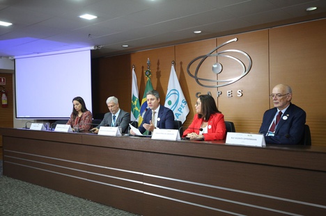 Imagem 3:Evento de apresentação dos projetos das redes do CAPES Global.Edu . Foto: Gabriela Eleotério/CAPES