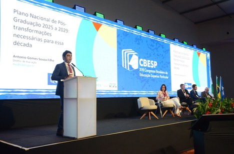 Imagem: Antonio Gomes de Souza Filho no CBESP. (André Torres)