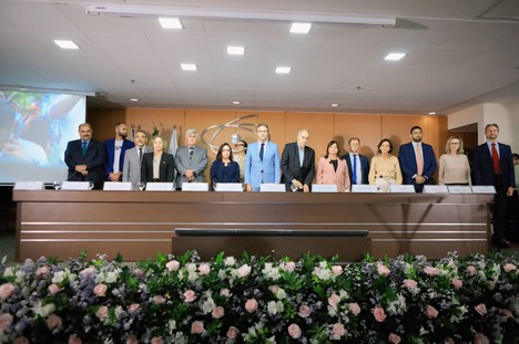 Imagem: Cerimônia de posse da presidente da CAPES (Naiara Demarco - CGCOM/CAPES)