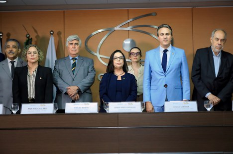Imagem: A posse ocorreu na sede da Fundação, em Brasília (Naiara Demarco - CGCOM/CAPES)