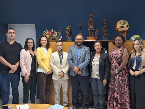 Imagem: Visita da CAPES a Unilab (Divulgação)