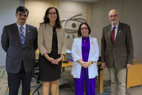 Imagem: CAPES, Comissão Fulbright Brasil e embaixada norte-americana debateram ideias (Naiara Demarco - CGCOM/CAPES)